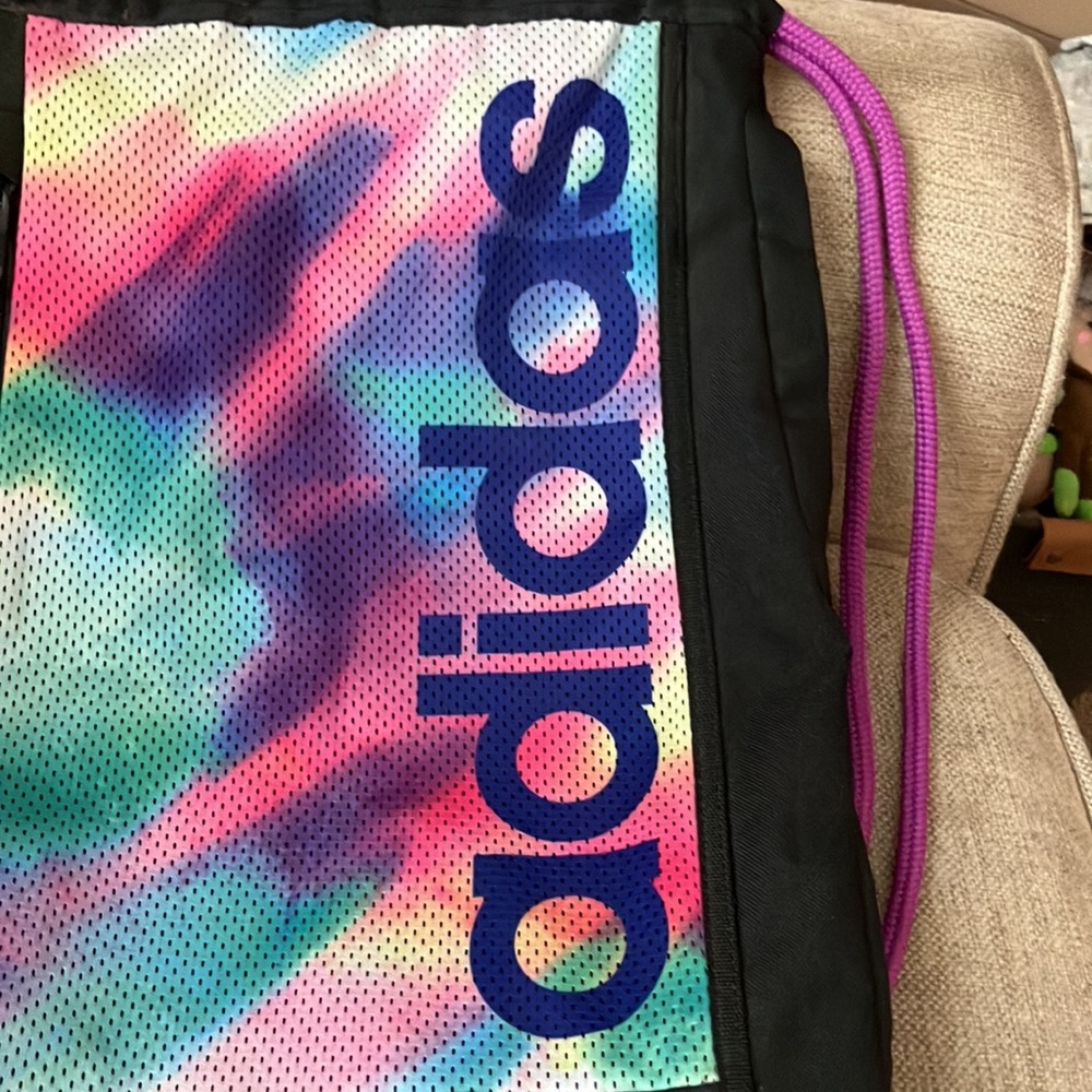 Adidas Tie-Dye Draw String Backpack - image 2
